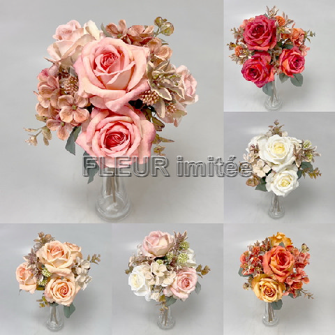 Kytice růže 40cm MIX 12/96