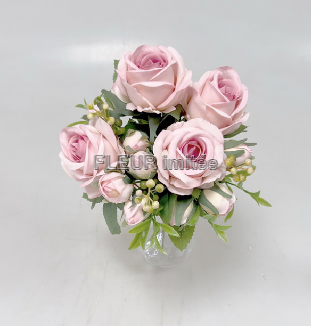 Kytice růže x7 36cm 12/96