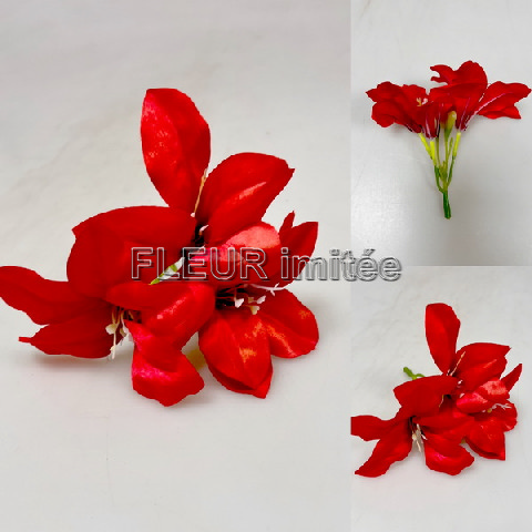 Květ amarylis x3  12cm  6/144