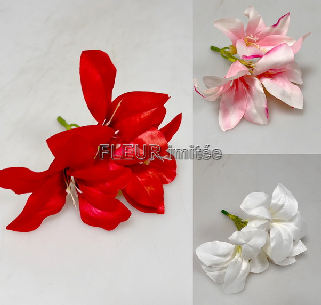 Květ amarylis x3  12cm  6/144