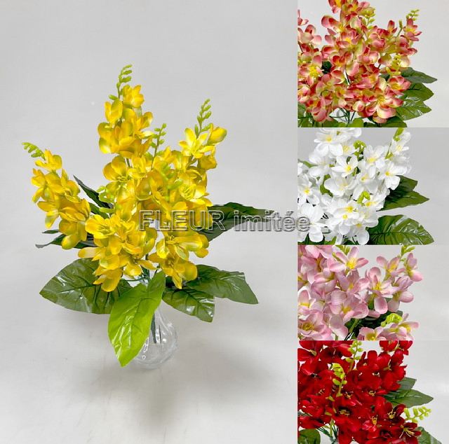 Kytice frézie x6  45cm  12/144