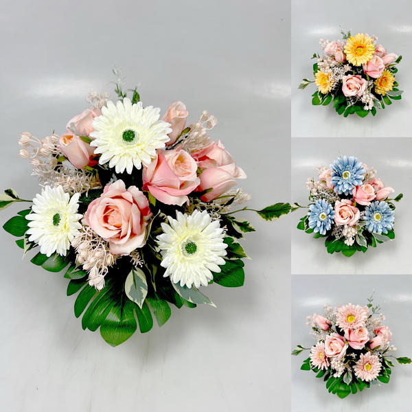 Mísa lilie s gerberou mix 45cm