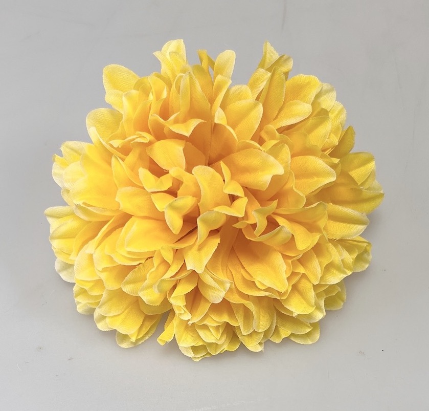 Květ chryzantéma 12cm 12/360