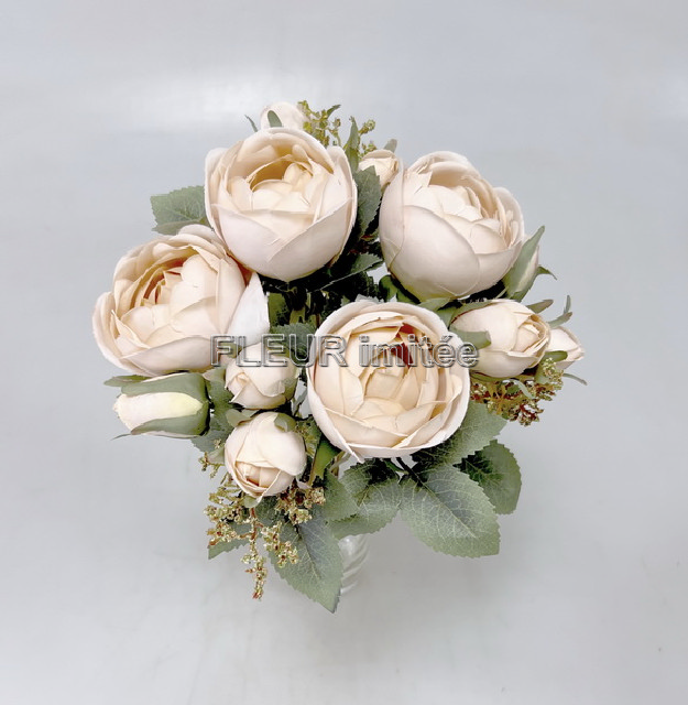 Kytice pivoňka 33cm 12/120