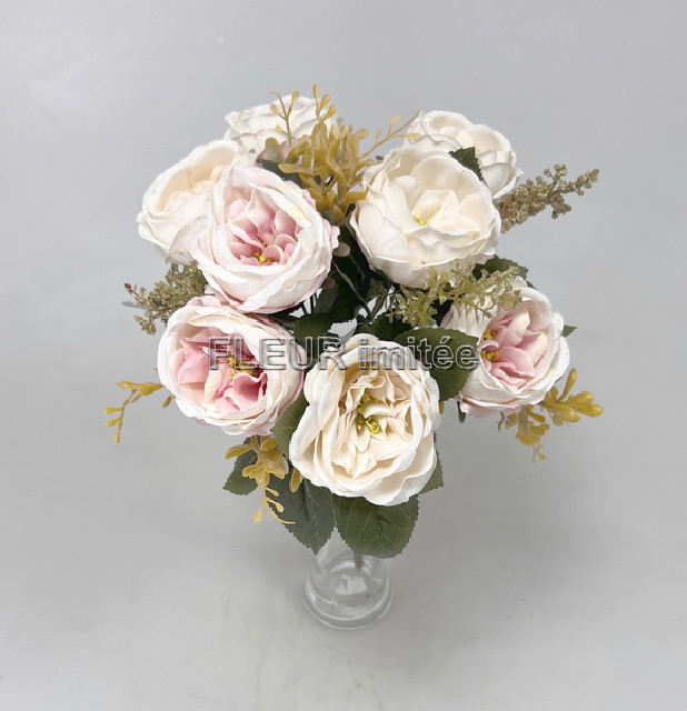 Kytice růže x8 42cm 12/96