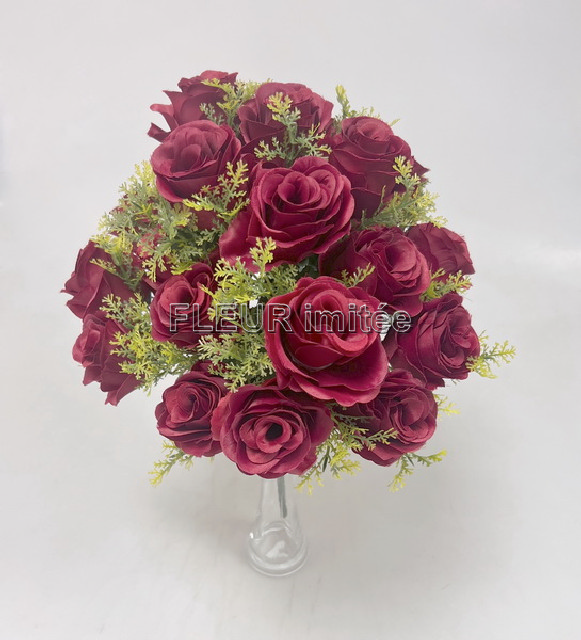 Kytice růže x24 47cm 6/36