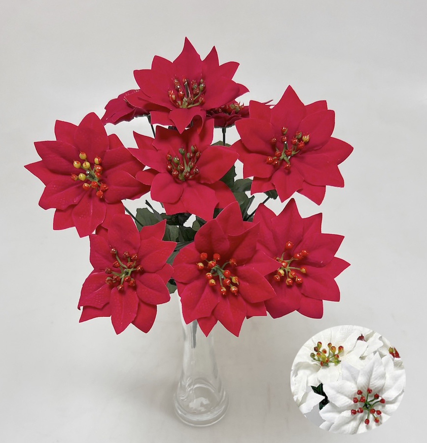 Poinsettia x9cm 36cm 12/144