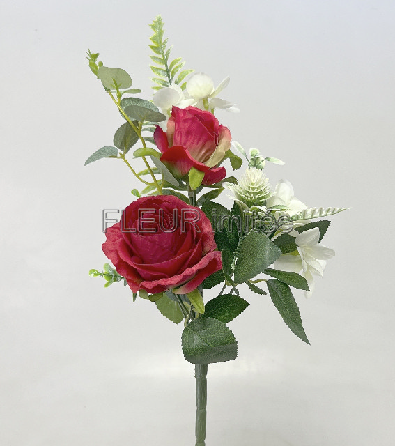 Kytice růže x2 38cm 24/144