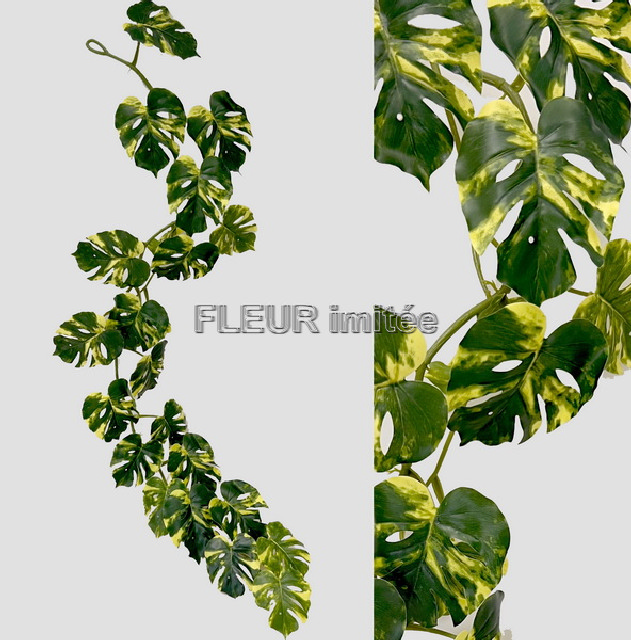 Girlanda monstera 115cm 18/108