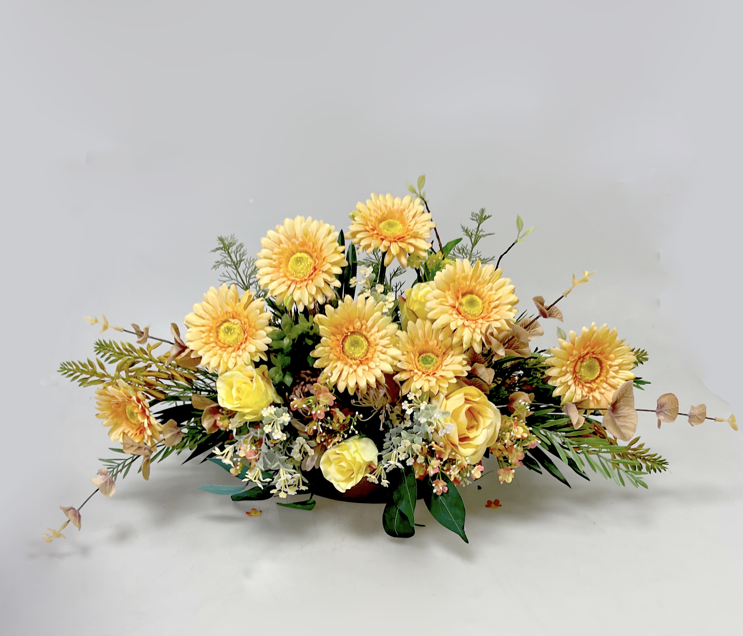 Ikebana sukulent květ 50x80 cm